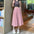 Wide Leg Pants Women Midi Skirt Pants