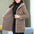 Fleece-lined Thick Mid-Length Woolen Coat