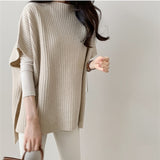 Light Mature Style Cape Sweater Poncho Jacket