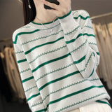 Colourblocked Inner Skinny Sweater Top
