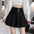 Fashionable Elegant Woolen Pleats High Waist Skirt