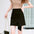 High Waist Stretch Split Skirt