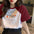 Cotton plus Size Short-Sleeved Raglan T-shirt