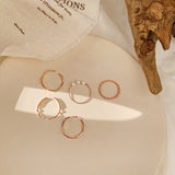 Vintage Pearl Simple Bracelet Ring