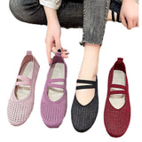 Mesh Breathable Flat Non-Slip Cloth Shoes
