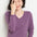 Loose Bottom Long Sleeve Knitted Bottom Shirt