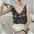 French Strap Design Printed Suit Inner Vest