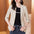 Casual Thin Seven-Quarter Sleeve Blazer