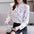 Fashion Printed Chiffon Shirt