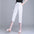 Thin Casual Ice Silk Denim Capri Pants