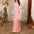 Simple Fishtail Ladies' Evening Dress Skirt