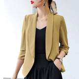 Spring and Summer Design Waist Trimming Casual Thin Small Suit