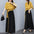 Simple Chiffon Wide Leg Pants Two-Piece Set