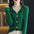 Lapel Collar Front Buttoned Sweater