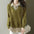 Loose Inner Tops Doll Neck Blouse