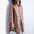 Solid Color Pockets Collared Trench Coat