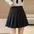 Pleated Wool Skirt