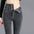 High Waist Fleece Lining Skinny Jeans