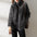 Stand Collar Double Faced Plush Coat