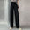 High Waist Draping Ice Silk Wide Leg Pants