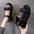 Ankle Buckle Thick Soled Sandals