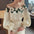 Design Stitching Contrast Color Long Sleeves Shirt