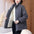 Fleece-lined Cotton Coat Jacket