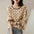 Loose Embroidered Lantern Sleeve Blouses