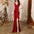 Simple Fishtail Ladies' Evening Dress Skirt