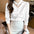 Fashionable and versatile design satin long-sleeved shirt