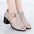 Peep Toe Buckle High Heel Shoes