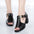 Peep Toe Buckle High Heel Shoes