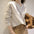 V-Neck Loose Knitted Pullover Sweater