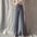 High Waist Draping Ice Silk Wide Leg Pants