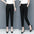 Ladies Mid Rise Tapered Leg Pants